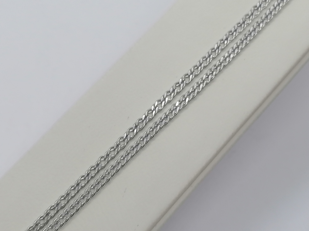 ЦЕПЬ ПУСТОТЕЛАЯ Ромб двойной (Au 585)