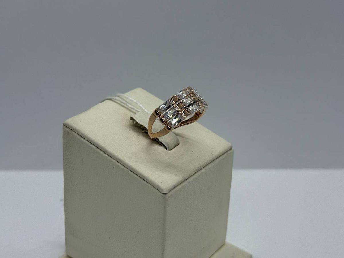 КОЛКМИ585 КОЛЬЦО С КАМНЯМИ (Au 585)