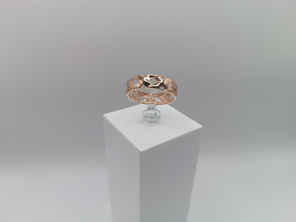 КОЛБКМ585 КОЛЬЦО БЕЗ КАМНЯ (Au 585)