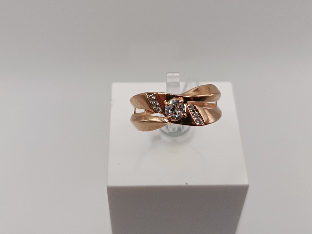 КОЛКМИ585 КОЛЬЦО С КАМНЯМИ (Au 585)