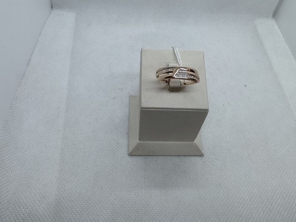 КОЛКМИ585 КОЛЬЦО С КАМНЯМИ (Au 585)