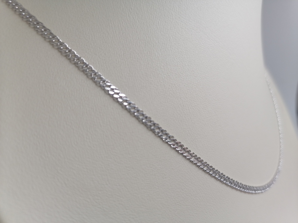 ЦЕПЬ ПОЛНОВЕСНАЯ Ромб двойной (Au 585)