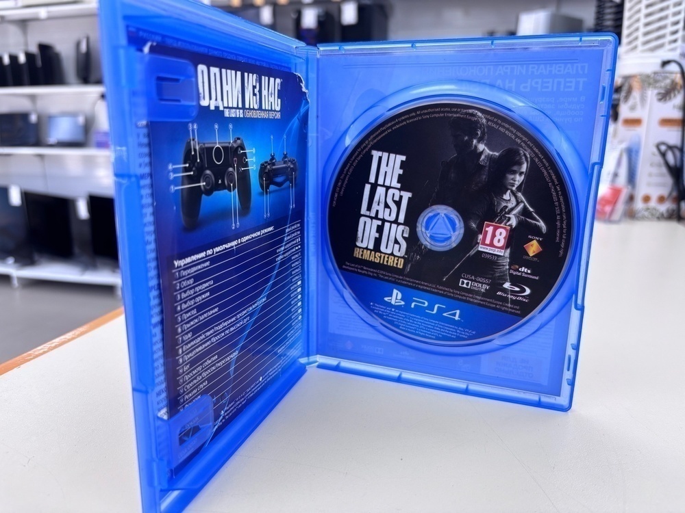 Игра Playstation 4 The last of us(английский)