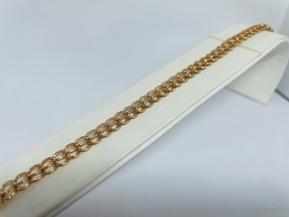 БРАСЛЕТ ПОЛНОВЕСНЫЙ Итальянка Au 585