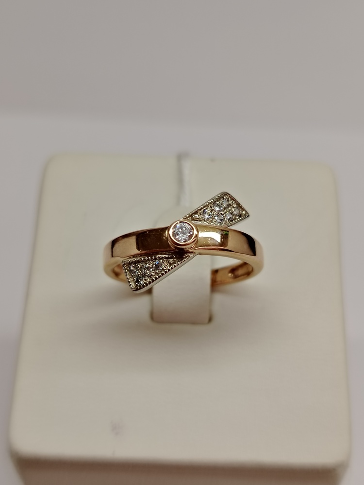 КОЛКМИ585 КОЛЬЦО С КАМНЯМИ (Au 585)