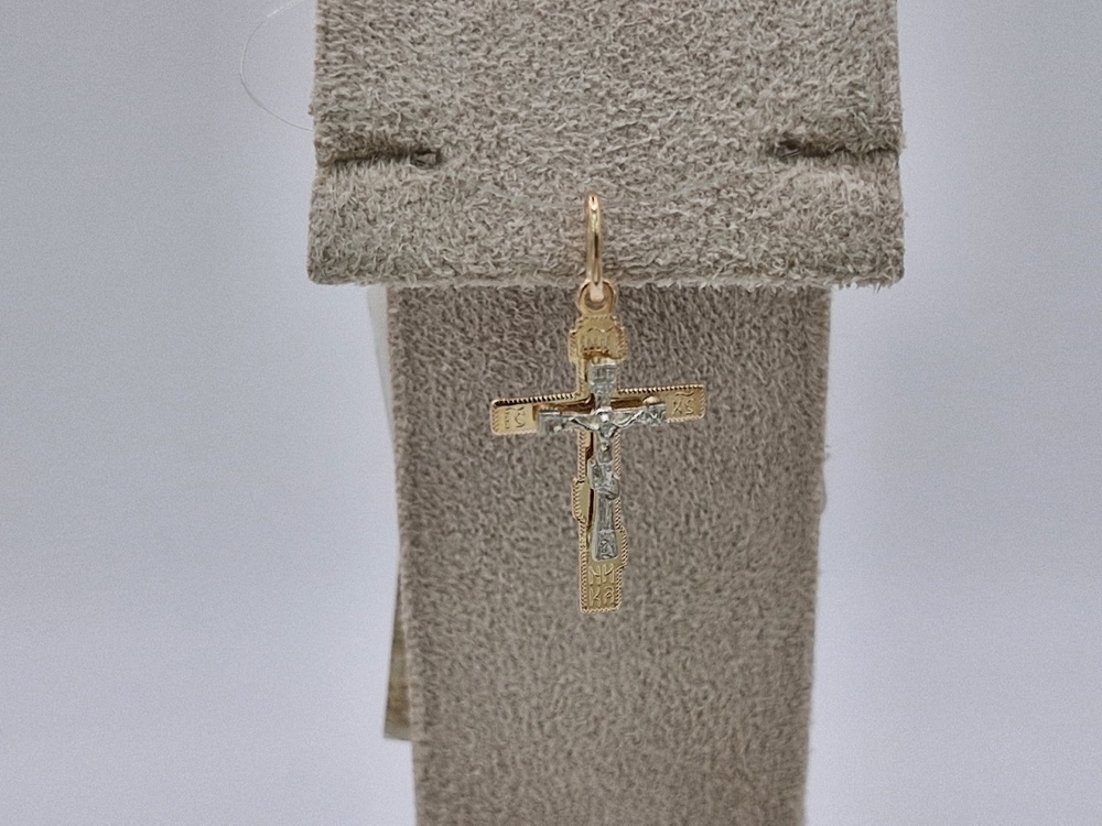 ПОДВЕСКА КРЕСТ (Au 585)