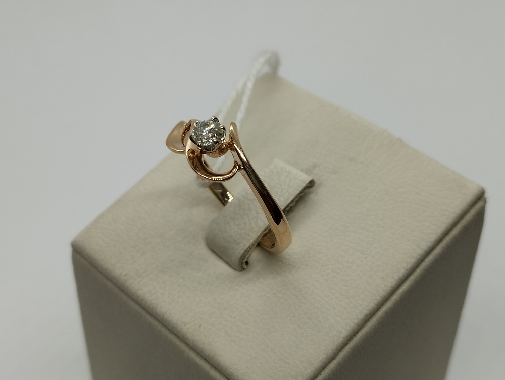 КОЛЬЦО БРИЛЛИАНТ Au 585