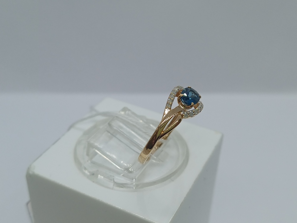 КОЛЬЦО БРИЛЛИАНТ Au 585