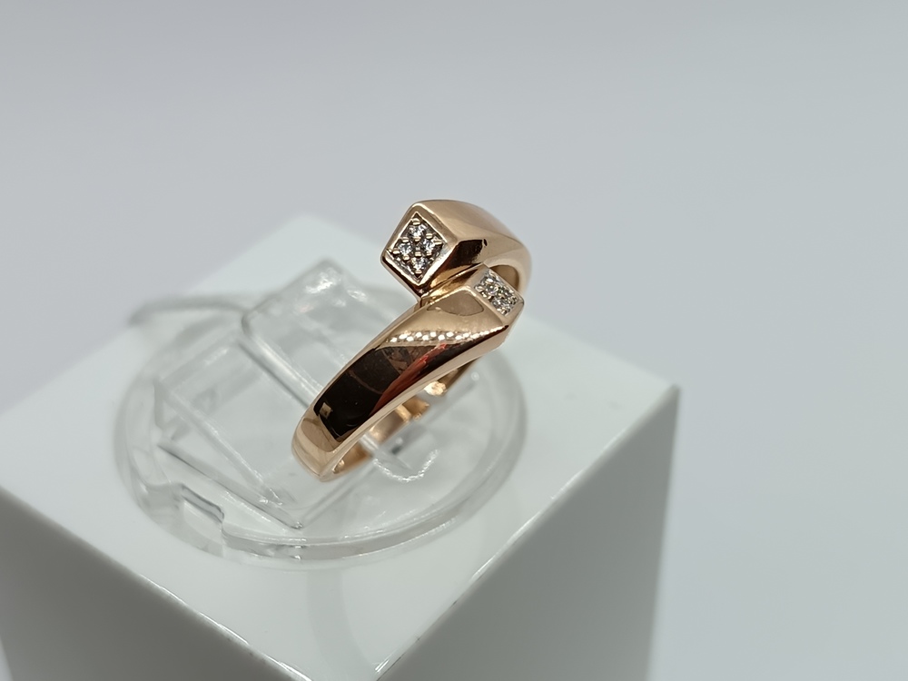 КОЛКМИ585 КОЛЬЦО С КАМНЯМИ (Au 585)