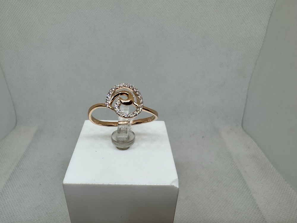 КОЛКМИ585 КОЛЬЦО С КАМНЯМИ (Au 585)