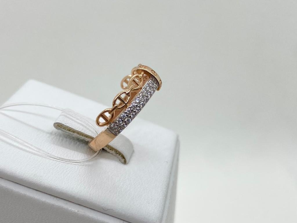 к4928 КОЛЬЦО С КАМНЯМИ (Au 585)