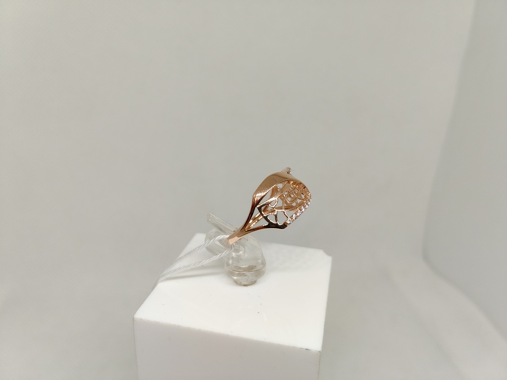 КОЛКМИ585 КОЛЬЦО С КАМНЯМИ (Au 585)