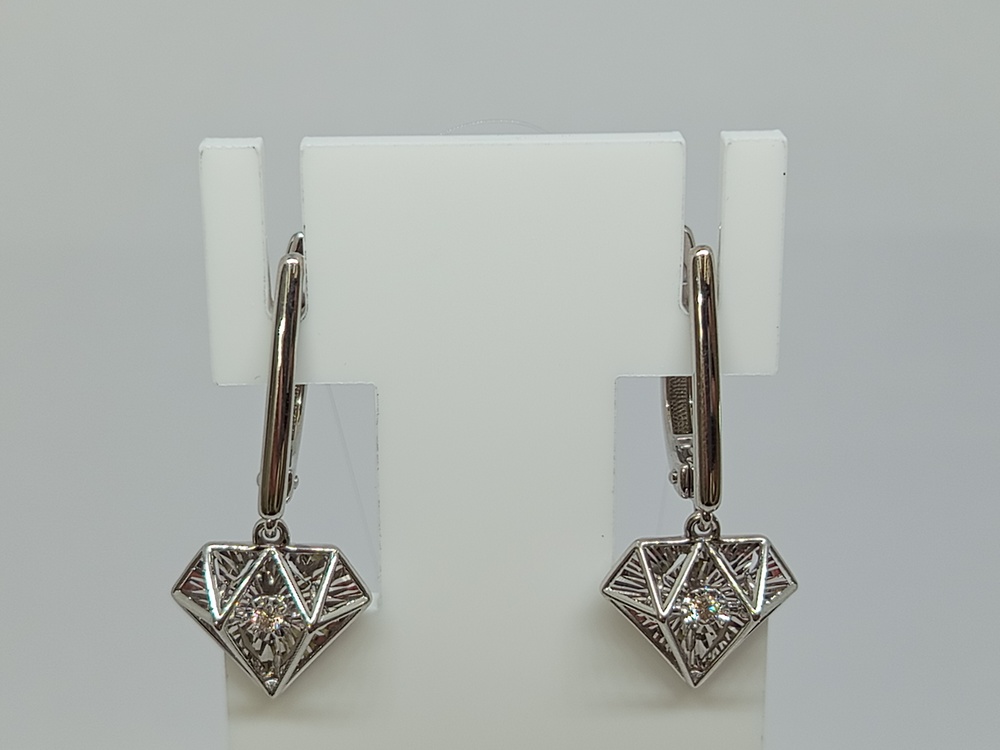 СЕРЬГИ БРИЛЛИАНТ (Au 585)