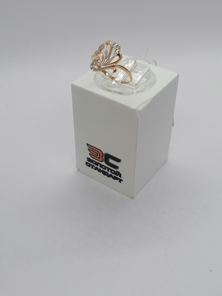 КОЛКМИ585 КОЛЬЦО С КАМНЯМИ (Au 585)