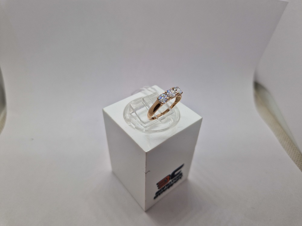 КОЛКМИ585 КОЛЬЦО С КАМНЯМИ (Au 585)