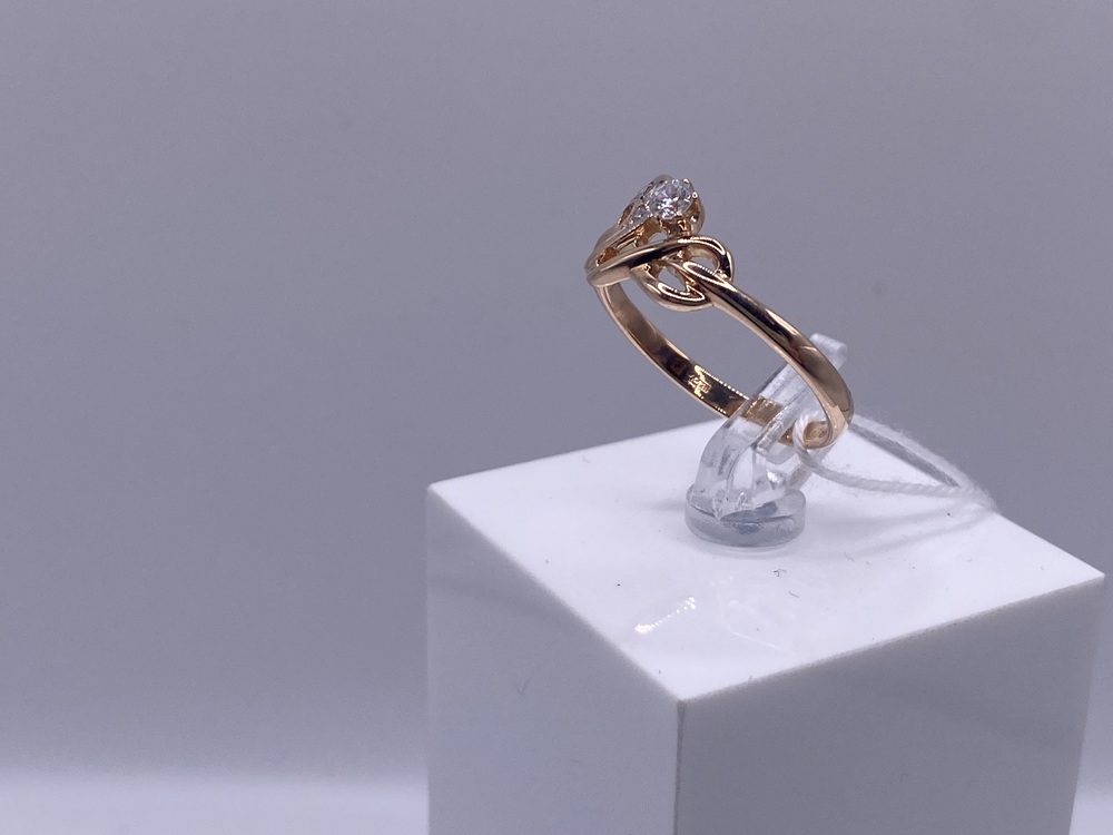 КОЛКМИ585 КОЛЬЦО С КАМНЯМИ (Au 585)