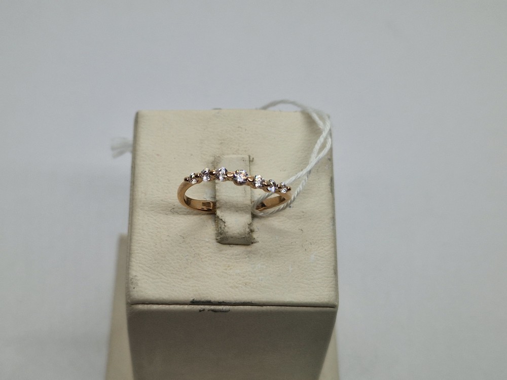 КОЛКМИ585 КОЛЬЦО С КАМНЯМИ (Au 585)