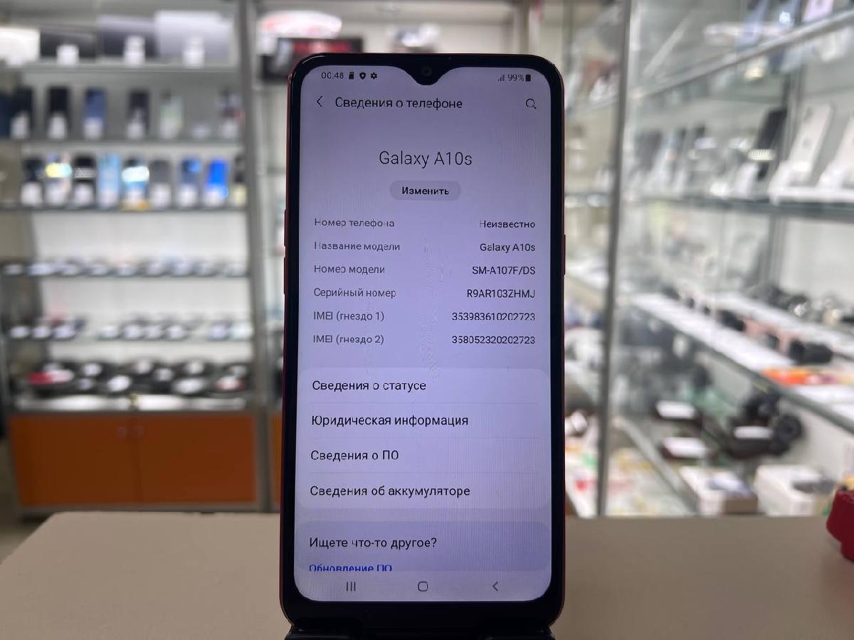 Смартфон Samsung Galaxy A10s 2/32