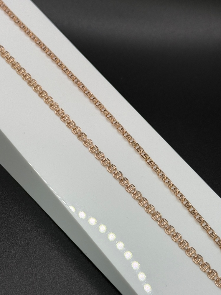 ЦЕПЬ ПУСТОТЕЛАЯ Лав (Au 585)