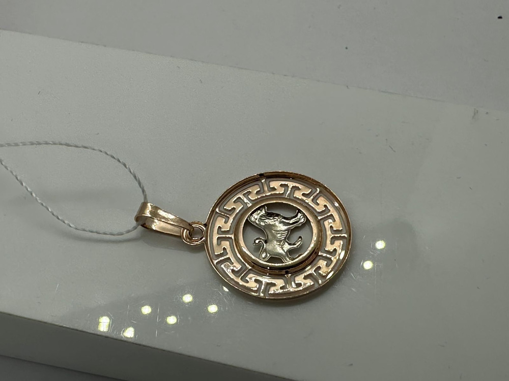 ПОДВЕСКА ЗНАК ЗОДИАКА ЛЕВ (Au 585)