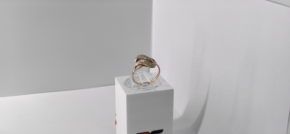 КОЛКМИ585 КОЛЬЦО С КАМНЯМИ (Au 585)