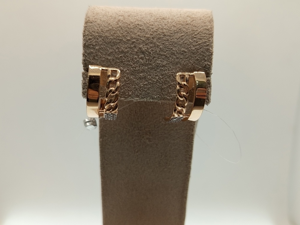 СЕРЬГИ С КАМНЯМИ (Au 585)