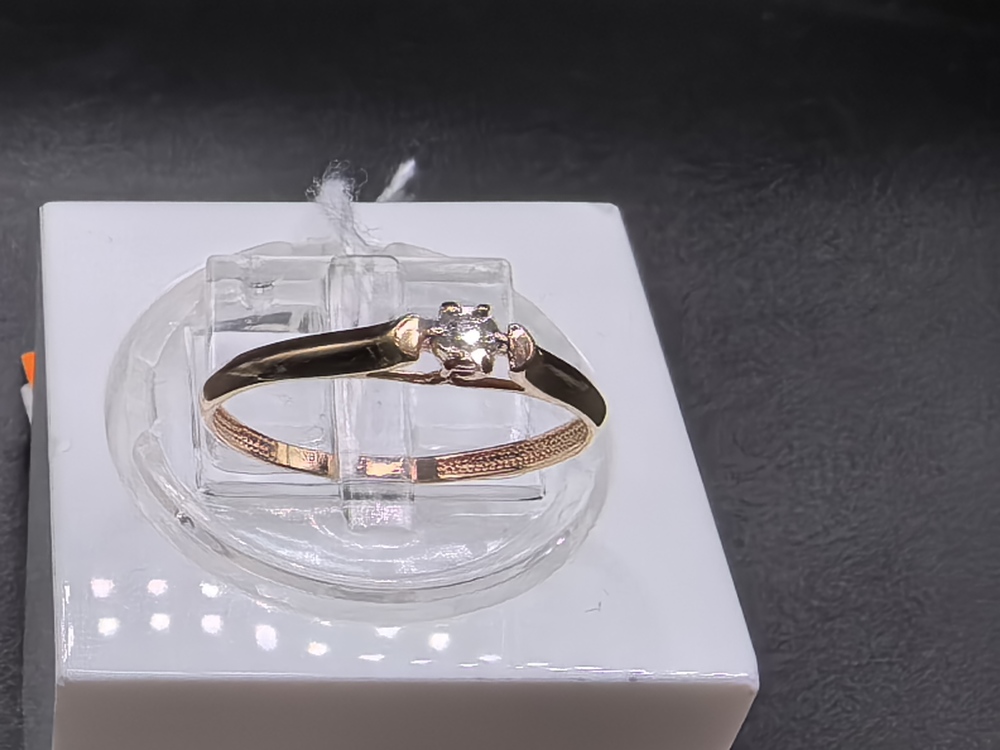 КОЛЬЦО БРИЛЛИАНТ Au 585