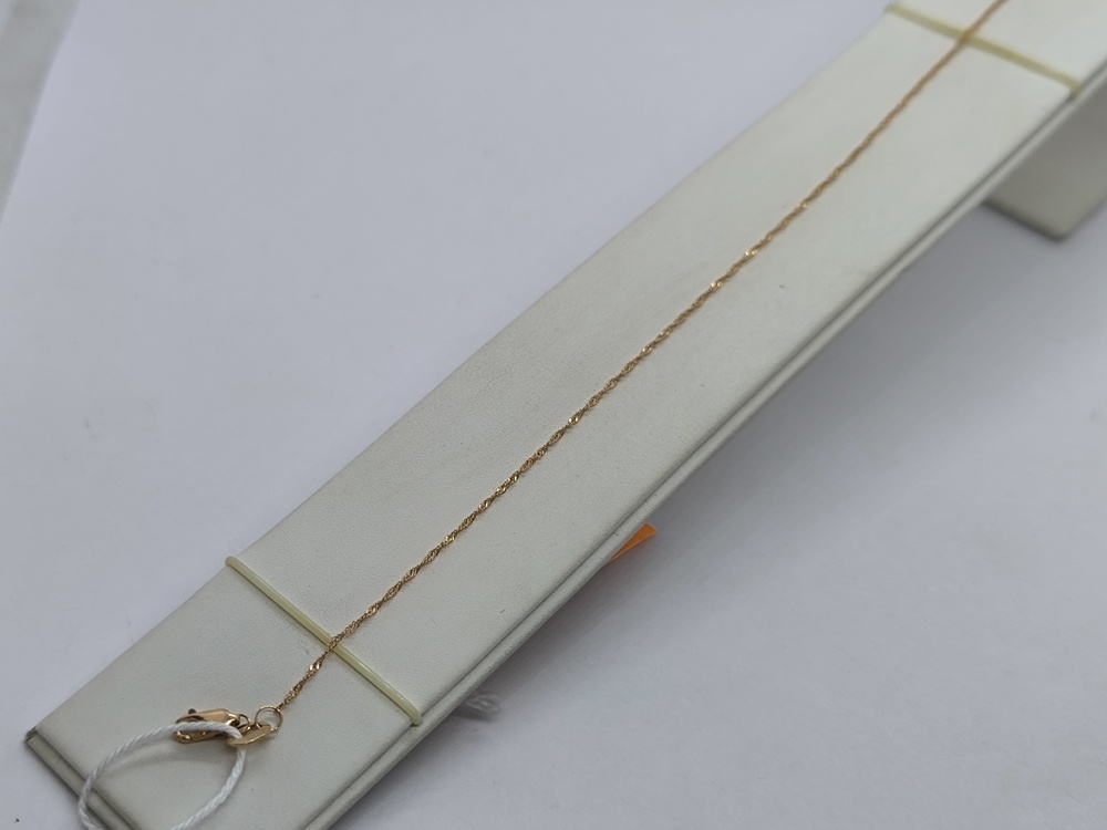 БРАСЛЕТ ПОЛНОВЕСНЫЙ Сингапур Au 585