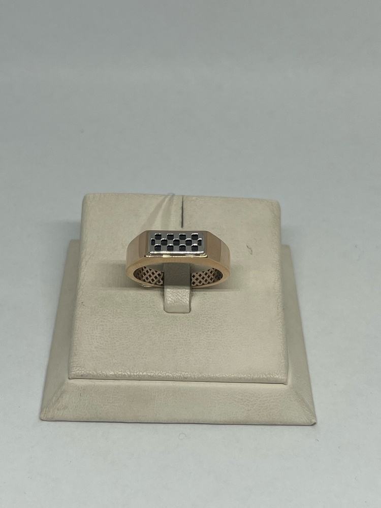 КОЛЬЦО ПЕЧАТКА с камнем (Au 585)