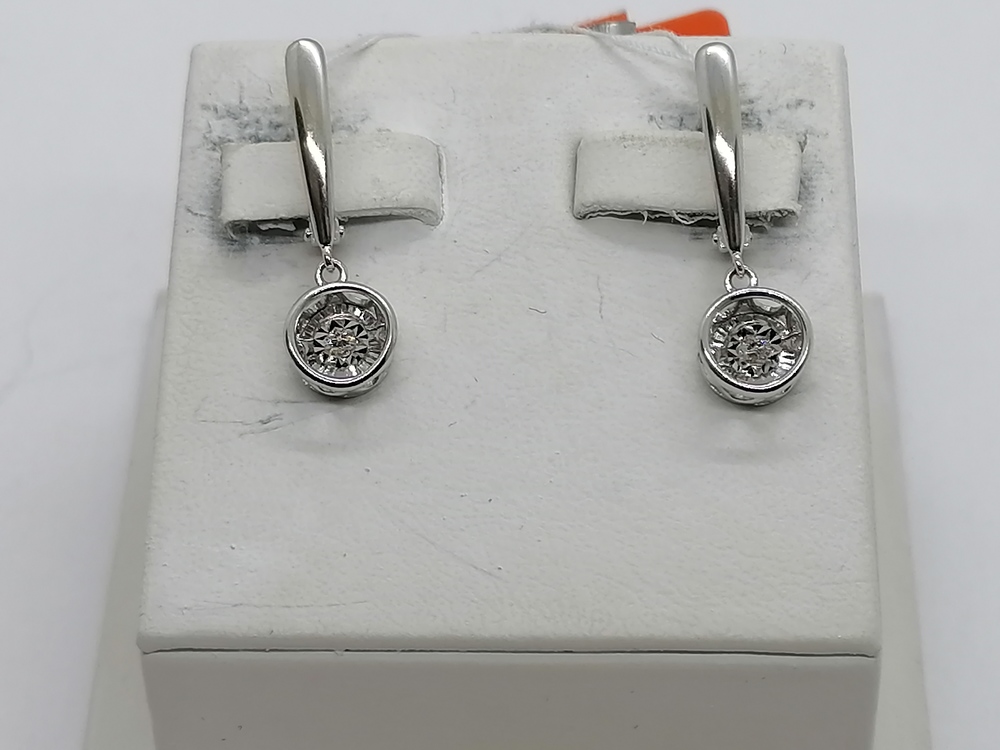 СЕРЬГИ БРИЛЛИАНТ (Au 585)