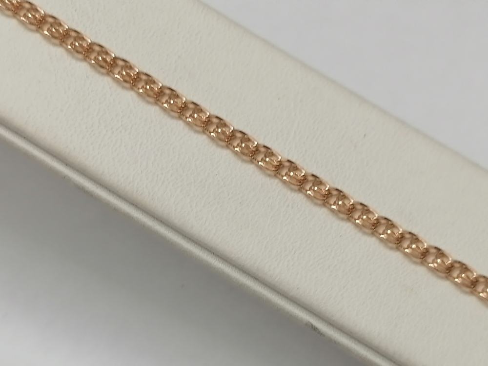 7050270-18 БРАСЛЕТ ПОЛНОВЕСНЫЙ Лав (Au 585)