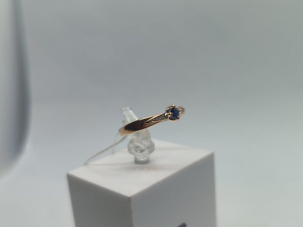 КОЛКМИ585 КОЛЬЦО С КАМНЯМИ (Au 585)