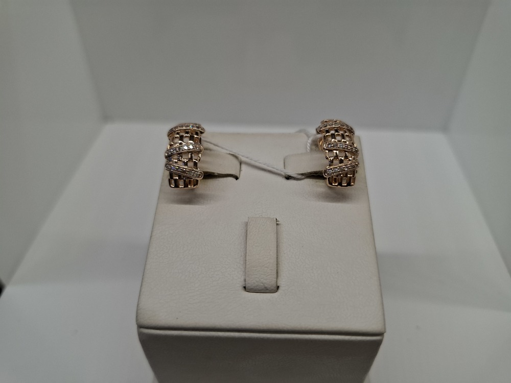 СЕРЬГИ С КАМНЯМИ (Au 585)