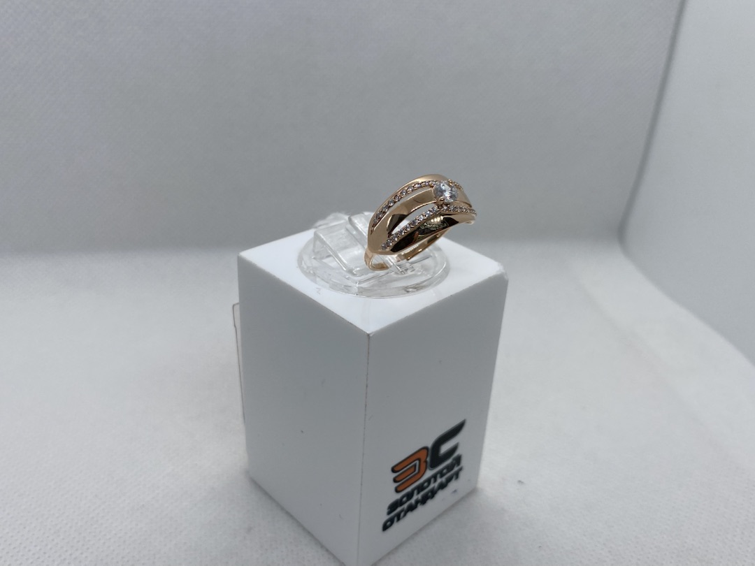 КОЛКМИ585 КОЛЬЦО С КАМНЯМИ (Au 585)