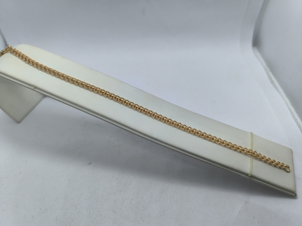 БРАСЛЕТ ПУСТОТЕЛЫЙ Царь (Au 585)