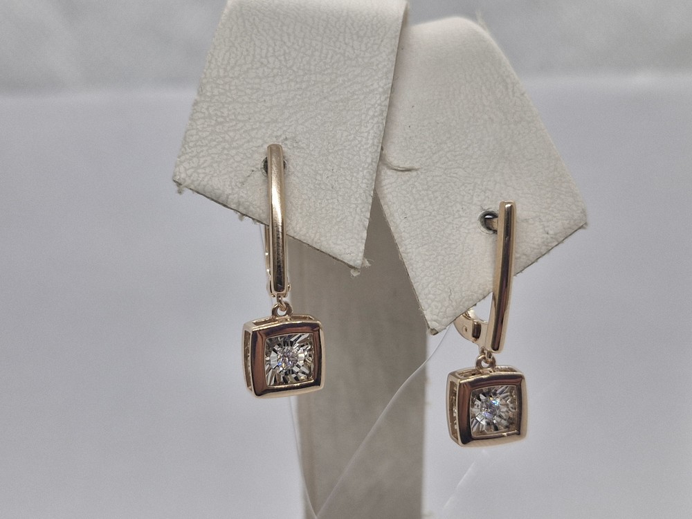 СЕРЬГИ БРИЛЛИАНТ (Au 585)