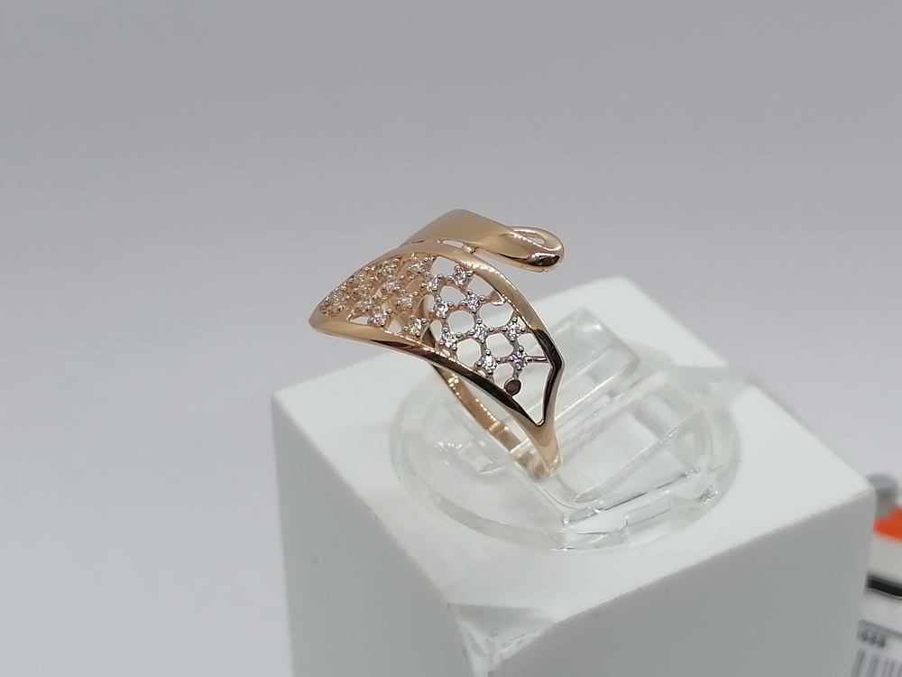 КОЛКМИ585 КОЛЬЦО С КАМНЯМИ (Au 585)