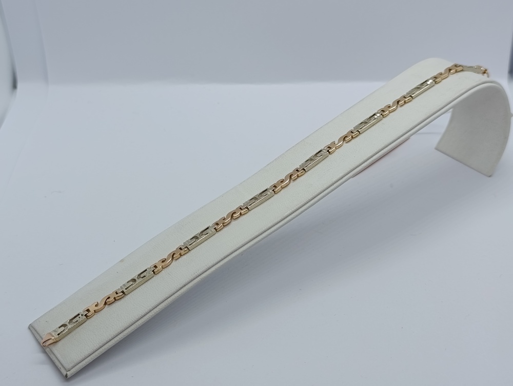 БРАСЛЕТ ПОЛНОВЕСНЫЙ Фантазия Au 585