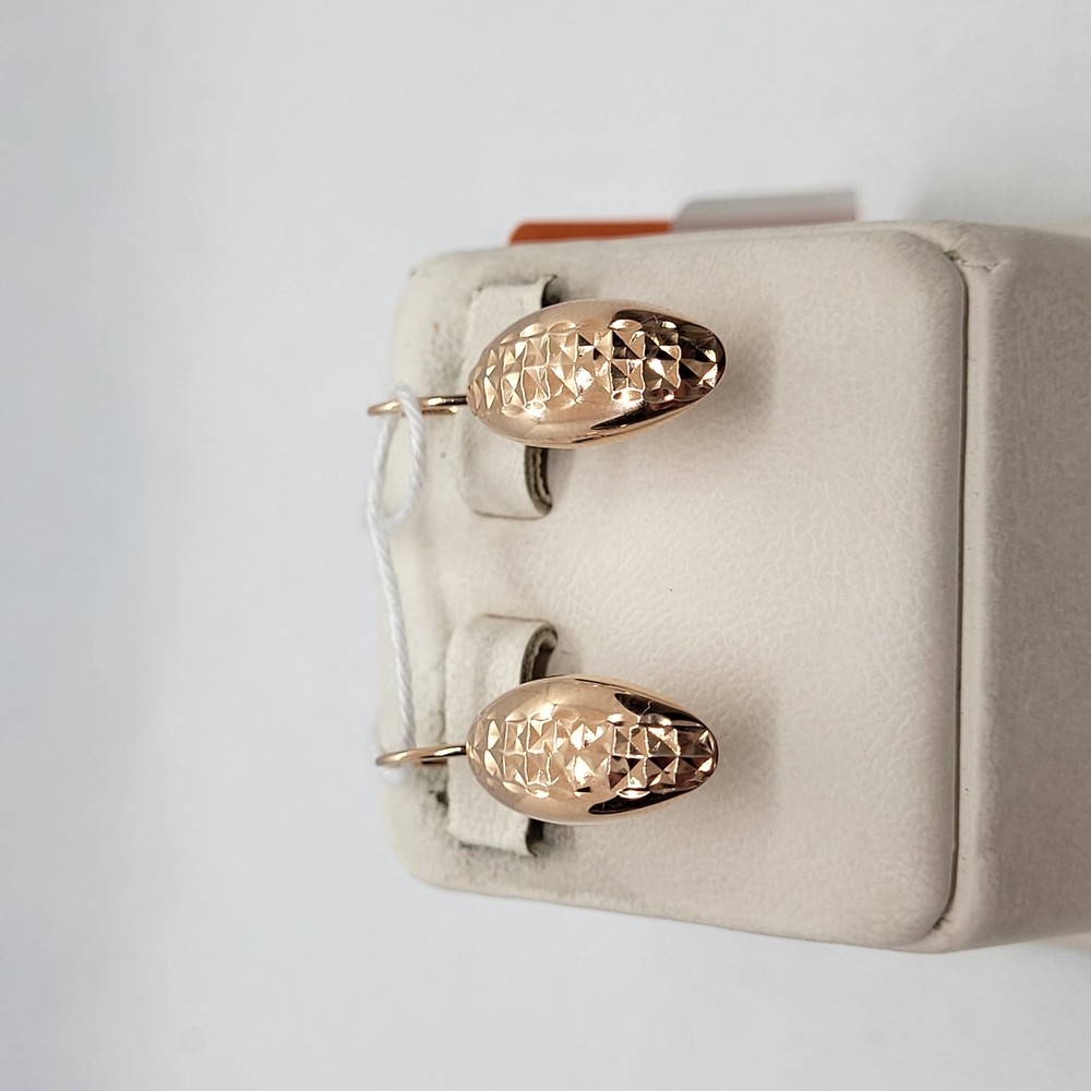 СБКМ585 СЕРЬГИ БЕЗ КАМНЯ (Au 585) СБКМ585 СЕРЬГИ БЕЗ КАМНЯ (Au 585)