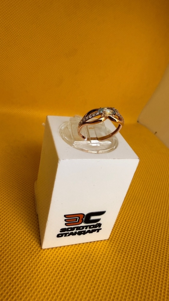 КОЛКМИ585 КОЛЬЦО С КАМНЯМИ (Au 585)