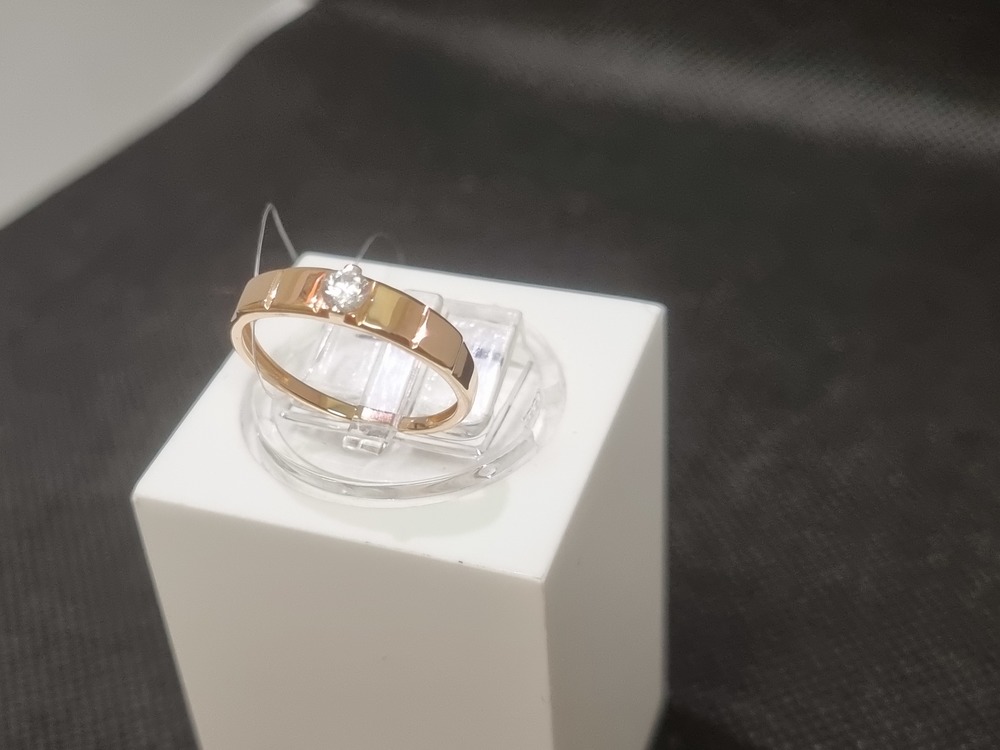 КОЛЬЦО С КАМНЕМ (Au 585)