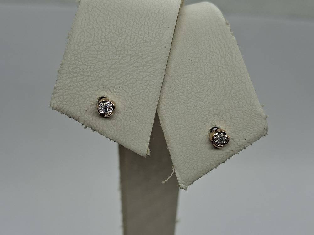 СЕРЬГИ БРИЛЛИАНТ (Au 585)