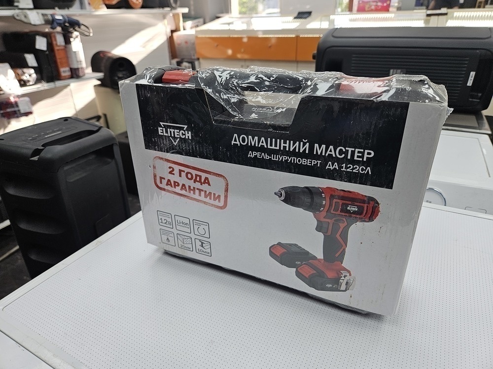 Шуруповерт Elitech ДА 122СЛ
