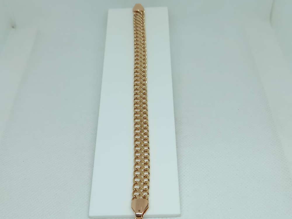 БРАСЛЕТ ПОЛНОВЕСНЫЙ Восьмерка (Au 585)