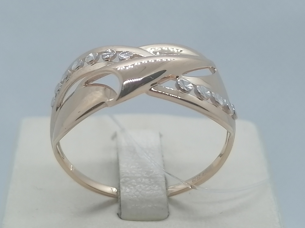 018742 КОЛЬЦО БЕЗ КАМНЯ (Au 585)