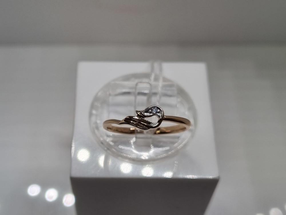 КОЛЬЦО С КАМНЕМ (Au 585)