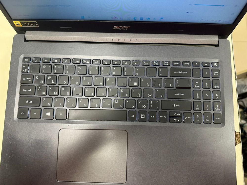 Ноутбук Acer; Ryzen 5-5500U, AMD Radeon (TM) Graphics, 8 Гб, 512 GB, Нет