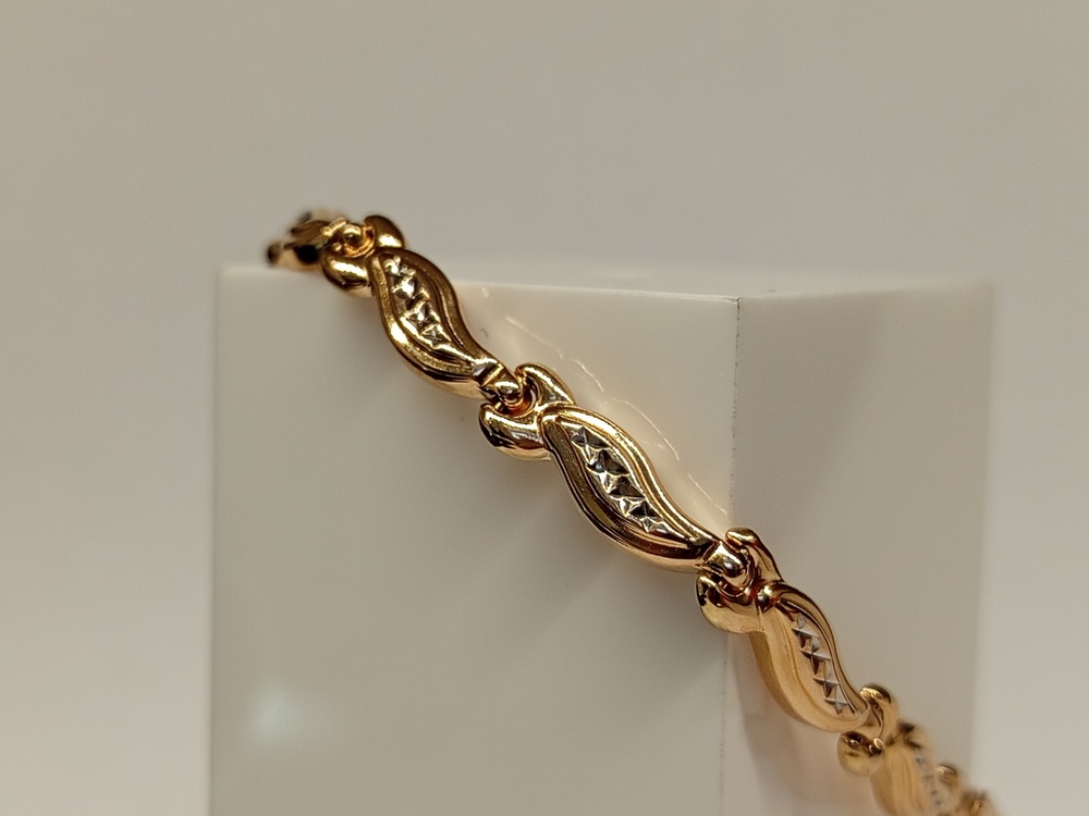 БРАСЛЕТ ПУСТОТЕЛЫЙ Ролекс Au 585