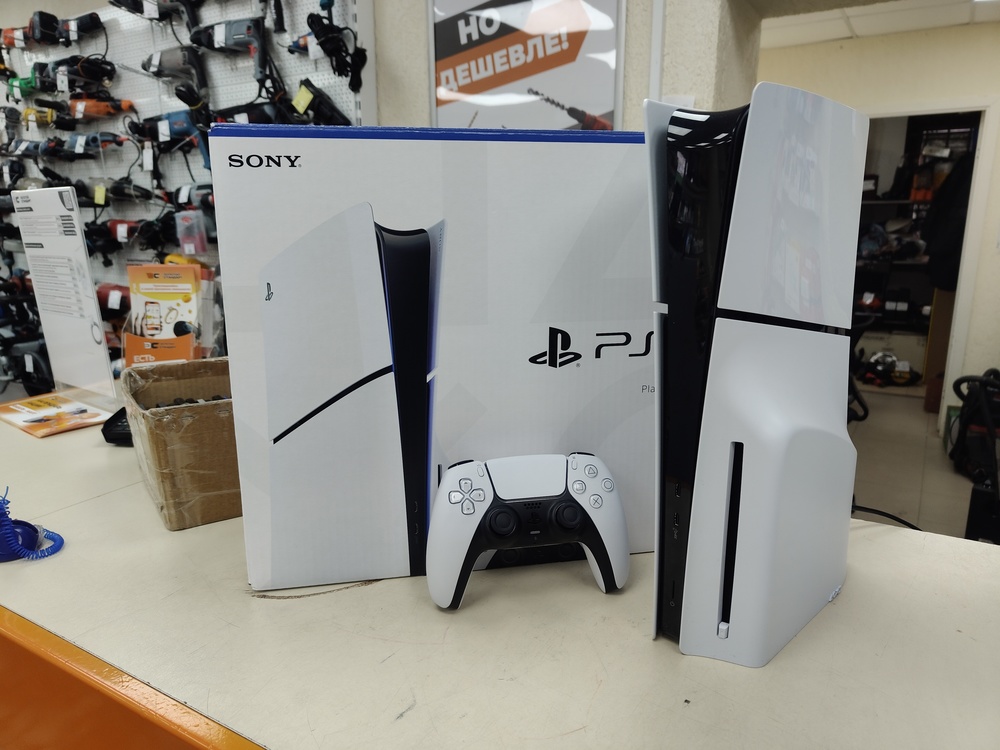 Игровая приставка PlayStation 5 Slim 1TB (С дисководом)