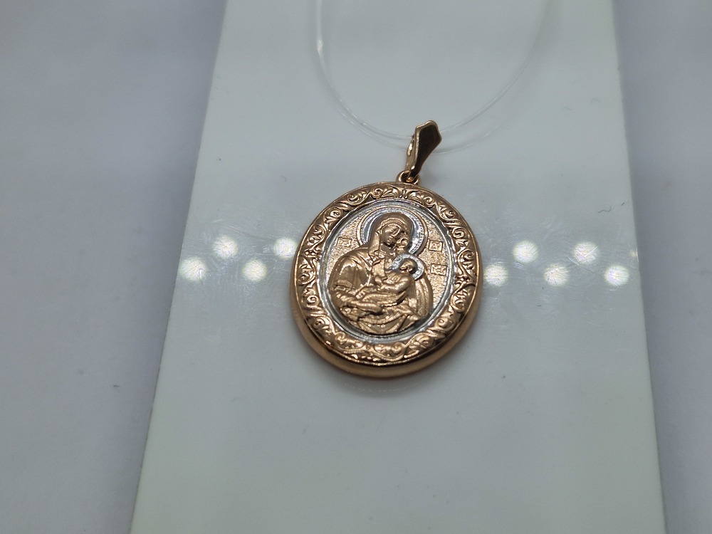 03-2206 ПОДВЕСКА ИКОНА (Au 585)